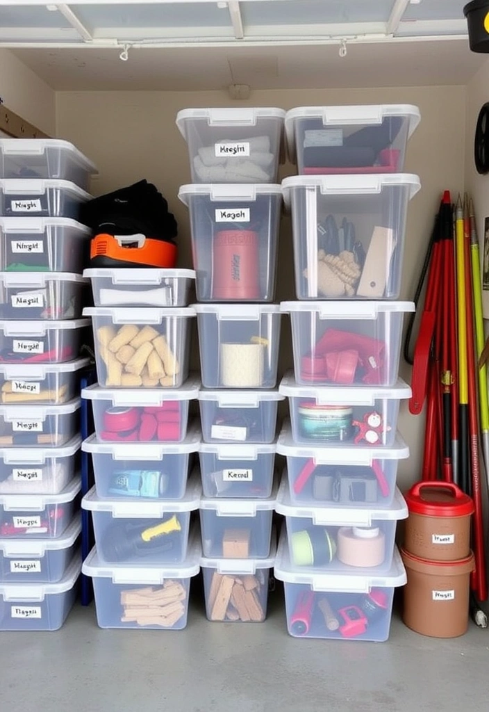 21 Declutter Home Hacks That Will Change Your Life (You Won't Believe #10!) 17 21 Declutter Home Hacks That Will Change Your Life (You Won't Believe #10!) - 14. Use Clear Bins for Visibility