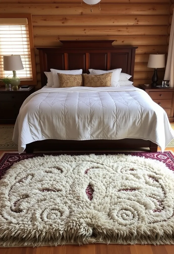 21 Cozy Moody Bedroom Ideas That Will Make You Want to Snuggle Up Forever! 14 21 Cozy Moody Bedroom Ideas That Will Make You Want to Snuggle Up Forever! - 11. Soft Rugs