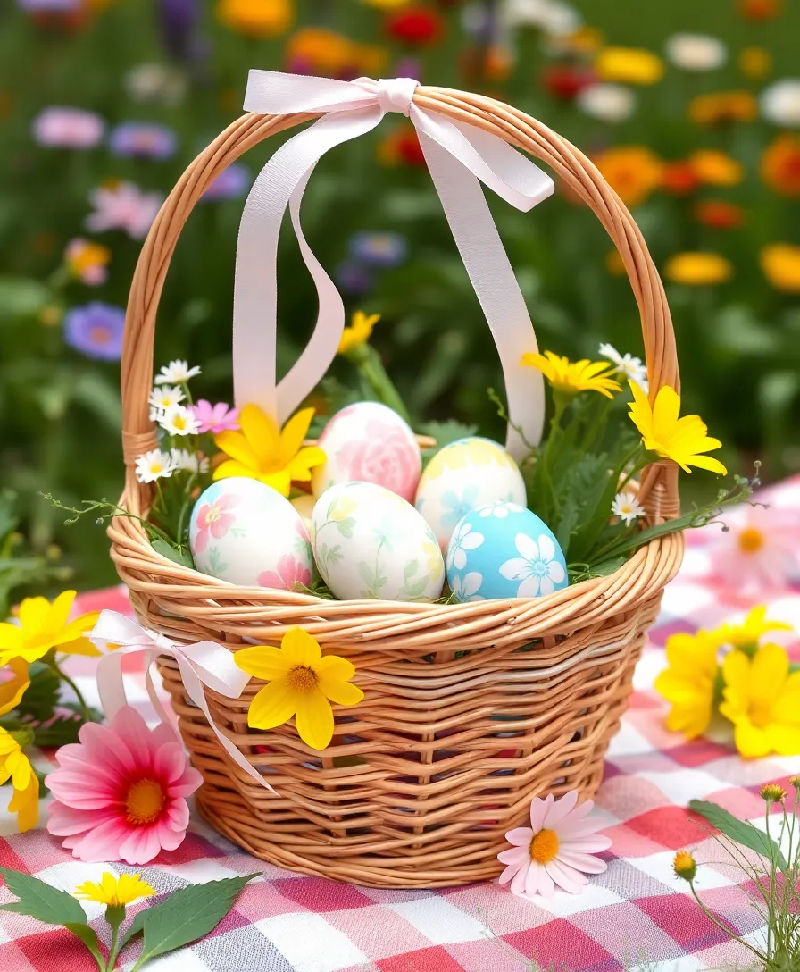 21 Stunning DIY Easter Decorations That'll Make Your Home Bloom with Spring Spirit! 10 21 Stunning DIY Easter Decorations That'll Make Your Home Bloom with Spring Spirit! - 7. DIY Easter Basket Decor