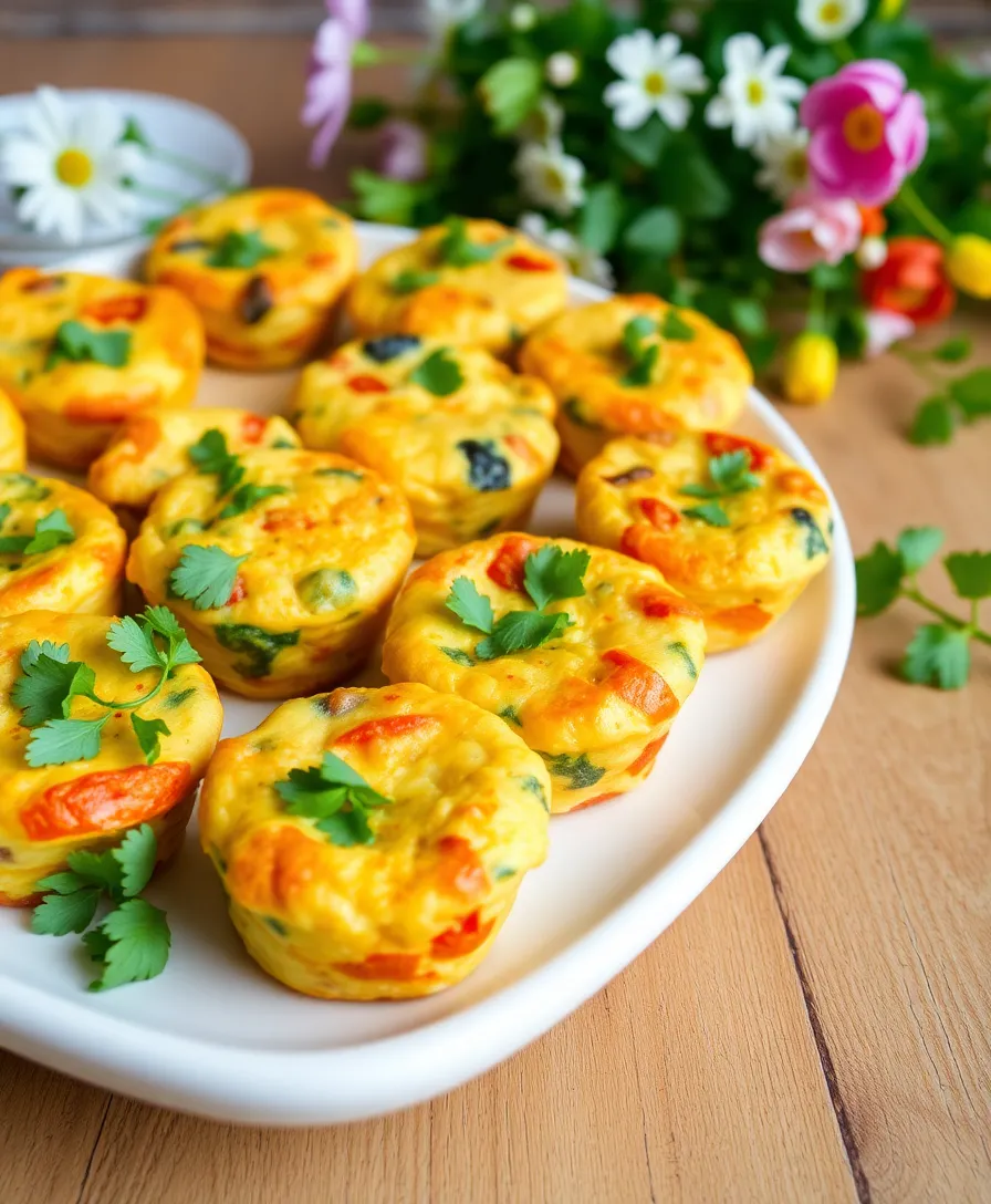 21 Creative Easter Appetizers That Will Wow Your Guests 17 21 Creative Easter Appetizers That Will Wow Your Guests (You Won't Believe #5!) - 14. Vegetable Frittata Bites