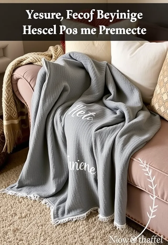 21 Valentine's Room Decor Ideas That'll Ignite Your Romantic Spirit 23 21 Valentine's Room Decor Ideas That'll Ignite Your Romantic Spirit (You Won't Believe #13!) - 20. Personalized Throw Blankets