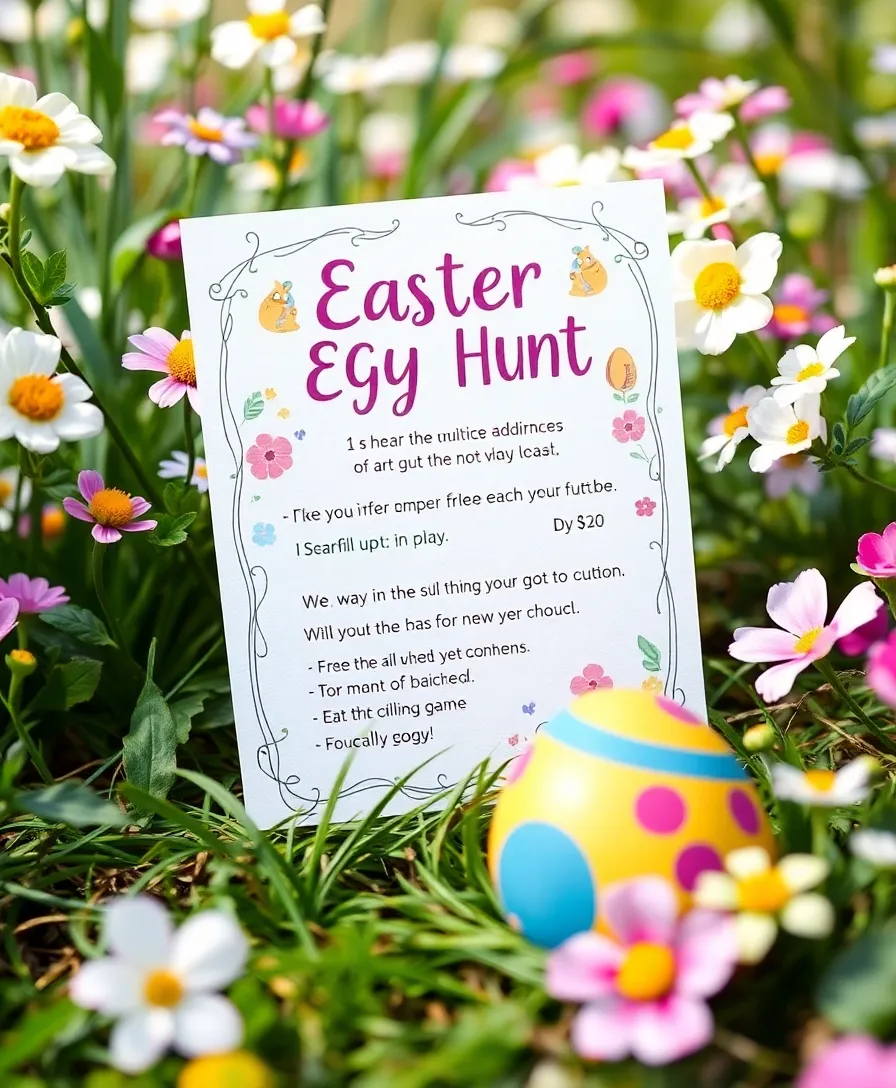 21 Incredible Easter Arts and Crafts That Will Bring the Whole Family Together! 9 21 Incredible Easter Arts and Crafts That Will Bring the Whole Family Together! - 6. Easter Egg Hunt Clue Cards